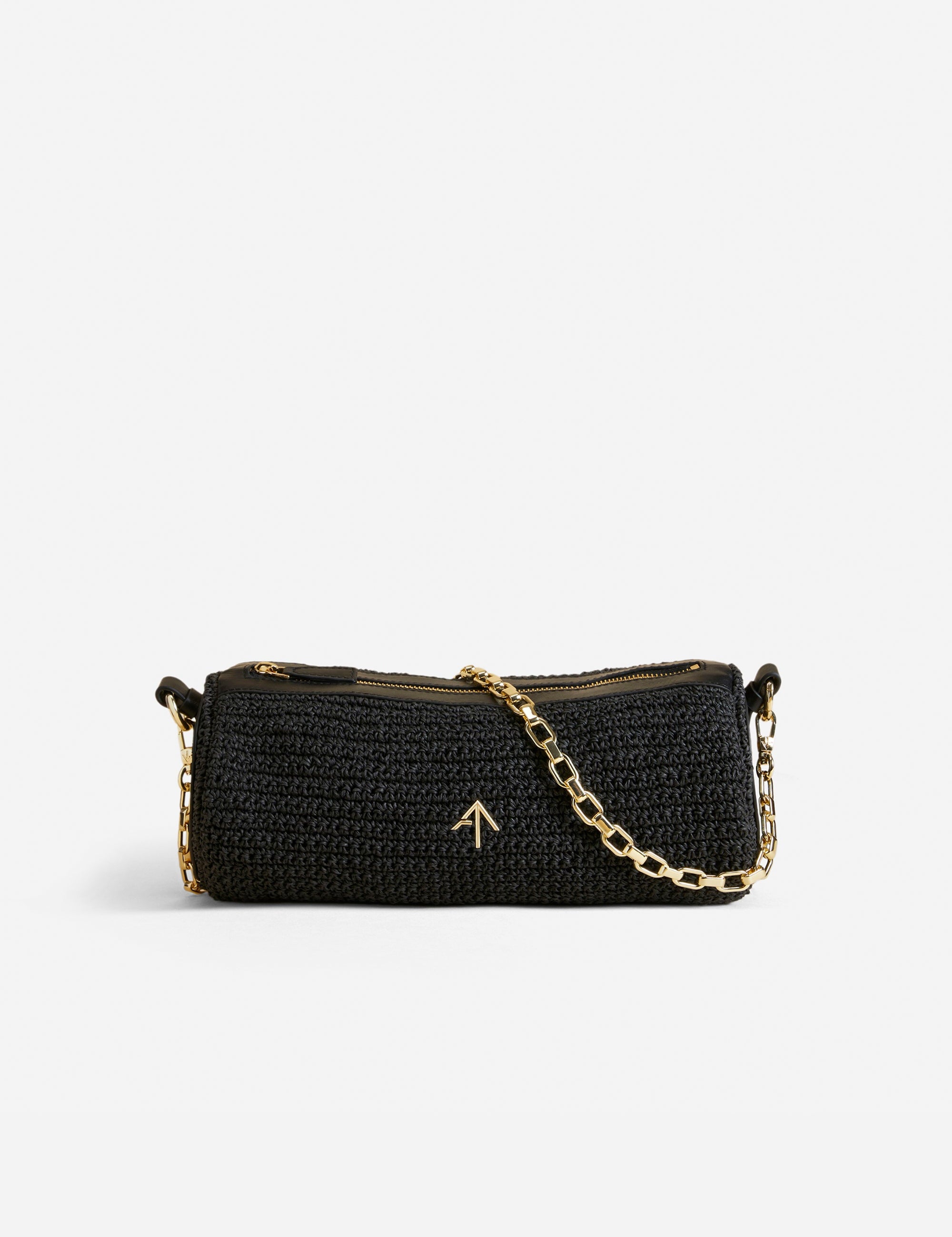 Cylinder Black Crochet Front