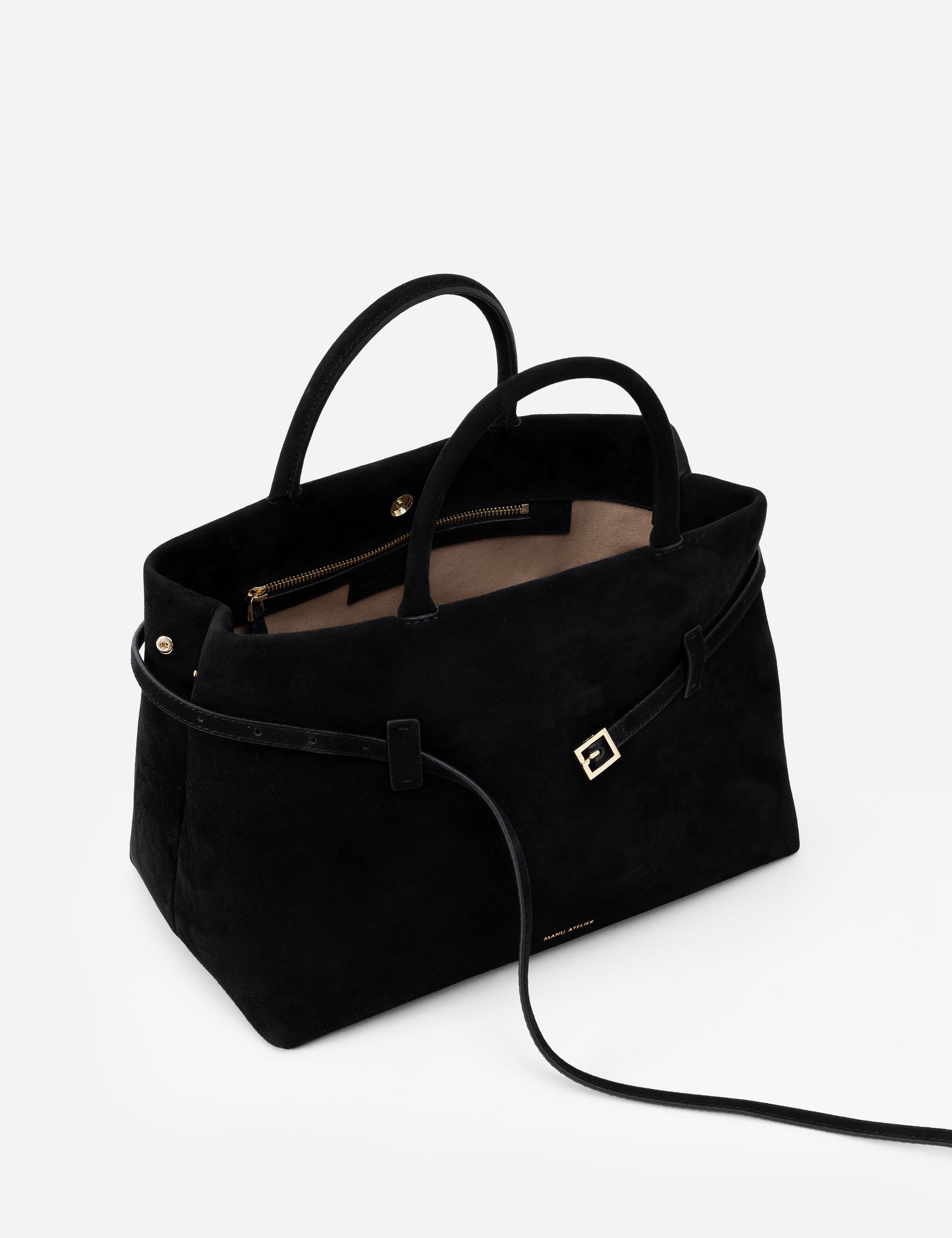 Le Cambon 35 Black Suede Open