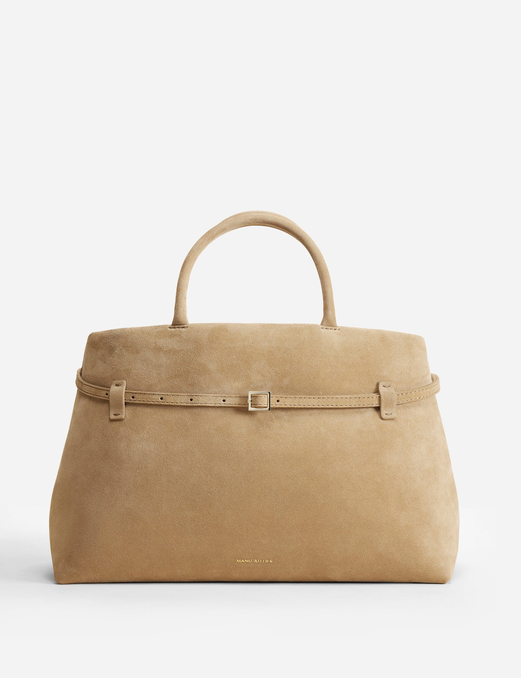 Le Cambon 40 Cachemire Suede Butter Yellow Bag Front