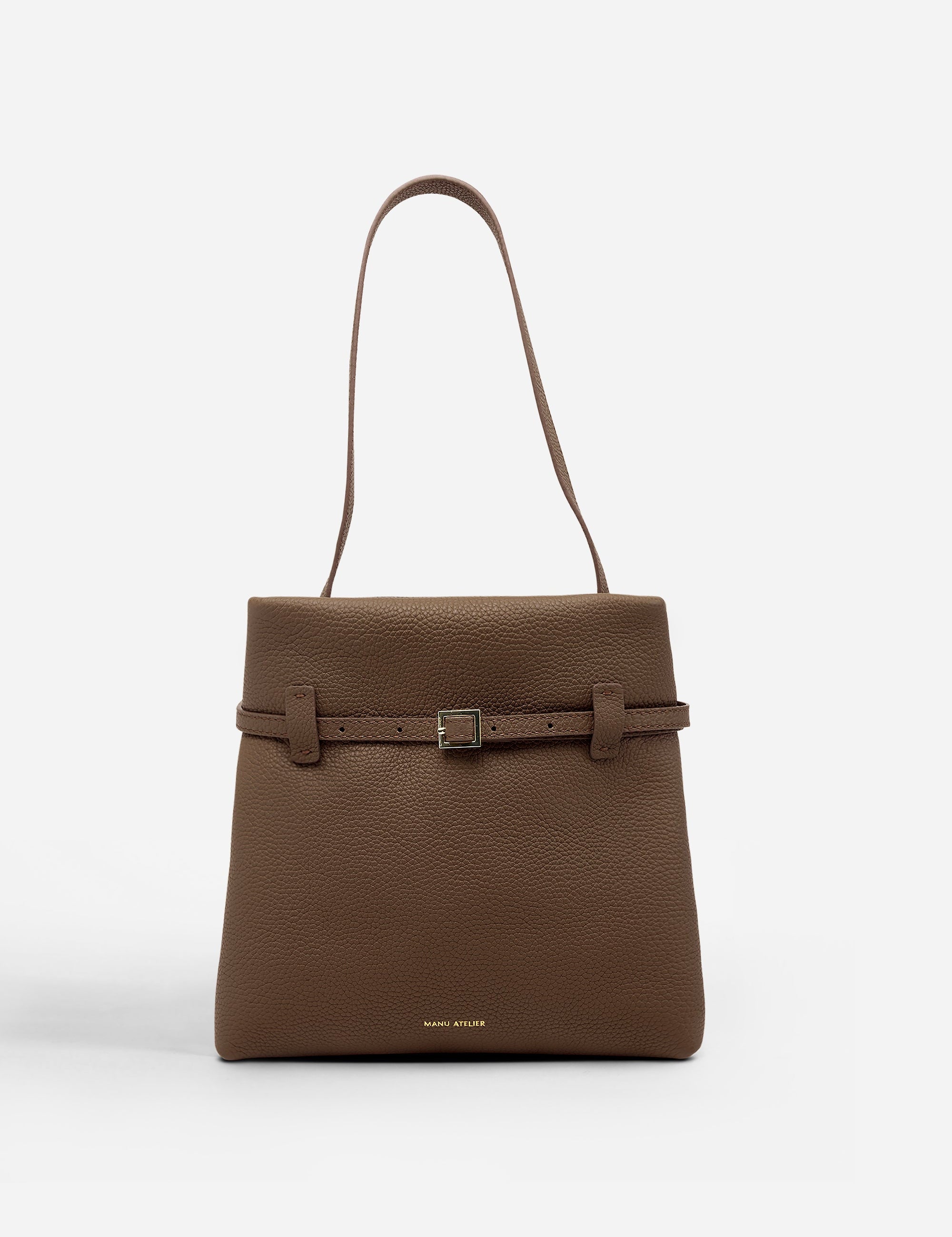 Mini Tote du Jour Mocha Mousse Front